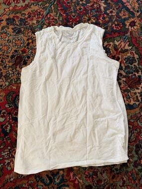 Quince natural fiber White Women's Tank Top